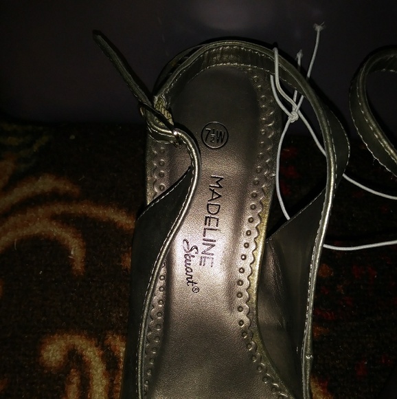 Madeline Stuart slingback kitten heels NWOT - Picture 5 of 5